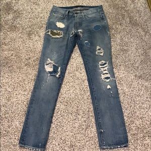 J BRAND distressed jean